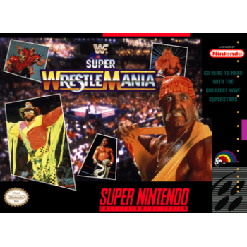 WWF Super WrestleMania Super Nintendo SNES WWF Super WrestleMania - Super Nintendo - SNES WWF Super WrestleMania